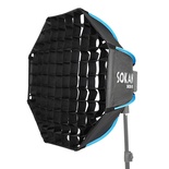 Sokani 55cm Foldable Deep Octagon Softbox with Honeycomb Grid Bowens Mount for Sokani X100 X60 Godox SL-60W Amaran 60X S 60D S Amaran 300C LED Video Light