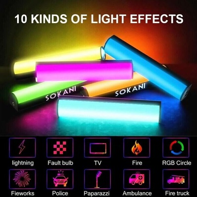 Sokani X8 RGB Led Video Light CCT 2800K - 10000K Handheld Photography Continuous Lighting with App Control for Video Photography