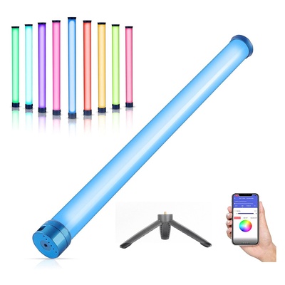 Sokani [Professional Equipment] X25 RGB Bi-Color LED Video Light Wand Stick for Video Photography with Full Color Dimming 2800K-10000K Rechargeable Battery OLED Display for YouTube Tiktok TIK Tok