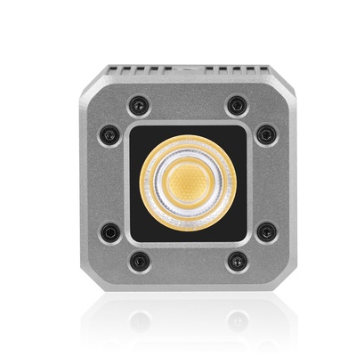 Sokani X1 Lite (No magnetism Version) 8W 200LUX/1M Mini Waterproof LED Video Light Aluminum Lighting for DJI Drone Cube Lume Drone Mounts  - Black
