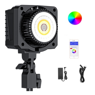 Sokani X60 Mini RGB LED Video Light CCT 2800K-10000K Bowens Mount Continuous Output Lighting with APP Control for Photography